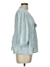 Cato Blue 3/4 Sleeve Blouse Size L - photo 4