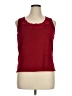 Talbots Burgundy Sleeveless Top Size 1X Petite - photo 1
