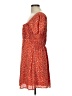 Trixxi 100% Polyester Hearts Orange Casual Dress Size L - photo 5