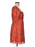 Trixxi 100% Polyester Hearts Orange Casual Dress Size L - photo 4