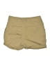 FRAME Solid Tan Khaki Shorts Size 6 - photo 2