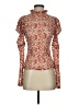 Left Coast by Dolan Brown Long Sleeve Blouse Size XS - photo 1