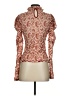 Left Coast by Dolan Brown Long Sleeve Blouse Size XS - photo 2