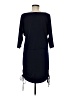 Veronica M. Solid Blue Casual Dress Size M - photo 2