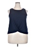 Gap Fit Blue Sleeveless Top Size XXL - photo 1