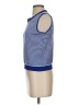 St. John Blue Sleeveless Top Size S - photo 5