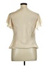 J.R. Nites by Caliendo 100% Polyester Ivory Short Sleeve Blouse Size 16 - photo 2