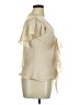 J.R. Nites by Caliendo 100% Polyester Ivory Short Sleeve Blouse Size 16 - photo 4