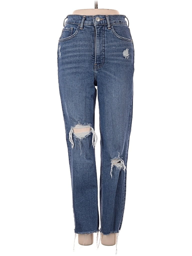 Pre-owned Express Outlet Jeans In Blue
