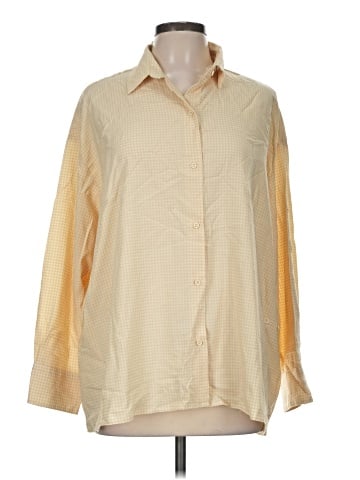 Zara Long Sleeve Button-Down Shirt (view 1)