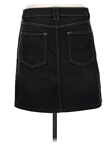White House Black Market Denim Skirt (view 2)