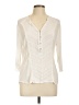 Democracy Ivory 3/4 Sleeve Blouse Size L - photo 1