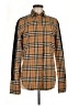 Burberry 100% Cotton Brown Tan Long Sleeve Button-Down Shirt Size 6 - photo 1