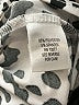 Dana Buchman Animal Print Ivory Long Sleeve Blouse Size L - photo 8