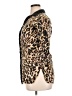 Etcetera Animal Print Brown 3/4 Sleeve Blouse Size 4 - photo 5