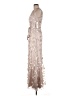 Eliza J 100% Polyester Tan Cocktail Dress Size 6 - photo 5