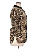 Etcetera Animal Print Brown 3/4 Sleeve Blouse Size 4 - photo 4