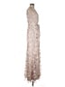 Eliza J 100% Polyester Tan Cocktail Dress Size 6 - photo 4