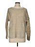 J.Crew 100% Linen Metallic Tan Pullover Sweater Size L - photo 1