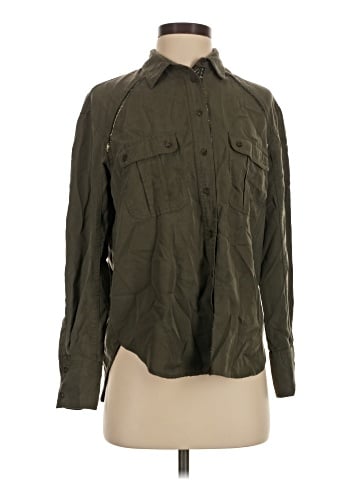 Free People Long Sleeve Button-Down Shirt (view 1)