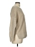 J.Crew 100% Linen Metallic Tan Pullover Sweater Size L - photo 4