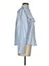 Zara Blue Long Sleeve Blouse Size S - photo 4