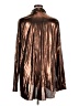 REMI X REVOLVE Metallic Brown Long Sleeve Blouse Size 1X - photo 2