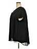 Torrid 100% Polyester Black Short Sleeve Blouse Size 2X Plus (2) - photo 5