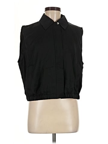 Zara Sleeveless Button-Down Shirt (view 1)