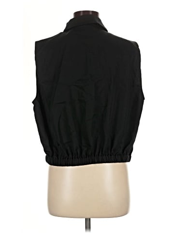Zara Sleeveless Button-Down Shirt (view 2)