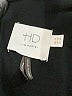 HD in Paris Solid Black Casual Dress Size 10 - photo 7