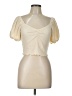 Billabong Ivory Short Sleeve Top Size L - photo 1