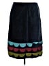 Boden Color Block Teal Casual Skirt Size 8L - photo 2