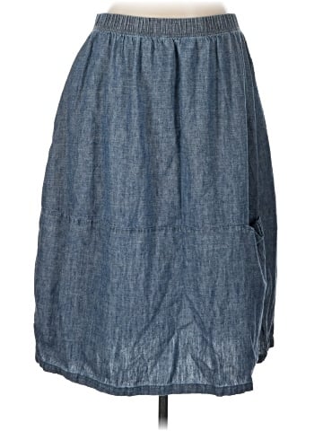 Eileen Fisher Denim Skirt (view 1)