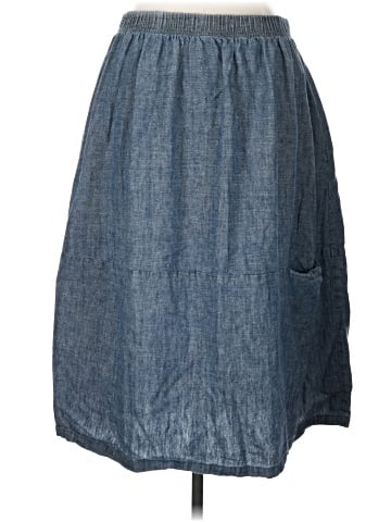 Eileen Fisher Denim Skirt (view 2)