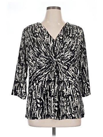 Daisy Fuentes 3/4 Sleeve T-Shirt (view 1)