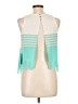 Double Zero Teal Sleeveless Blouse Size L - photo 2