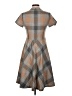 Pendleton 100% Virgin Wool Plaid Gray Casual Dress Size 10 Petite - photo 2