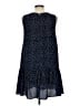 Symphony 100% Polyester Stars Blue Casual Dress Size L - photo 2