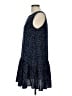 Symphony 100% Polyester Stars Blue Casual Dress Size L - photo 5