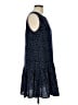 Symphony 100% Polyester Stars Blue Casual Dress Size L - photo 4