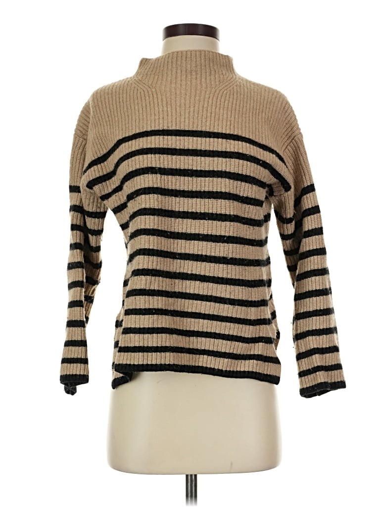 Pre-owned Rails Turtleneck Sweater In Tan