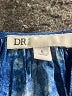 DR2 100% Rayon Blue Short Sleeve Top Size S - photo 7