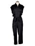 M.S.S.P. 100% Polyester Solid Black Jumpsuit Size S - photo 1