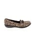 Clarks Animal Print Brown Flats Size 10 - photo 1