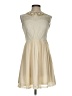Assorted Brands 100% Polyester Ivory Cocktail Dress Size S (estimated) - photo 1
