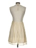 Assorted Brands 100% Polyester Ivory Cocktail Dress Size S (estimated) - photo 2