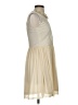 Assorted Brands 100% Polyester Ivory Cocktail Dress Size S (estimated) - photo 4