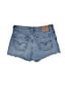 Levi's 100% Cotton Blue Denim Shorts Size 31 waist - photo 2