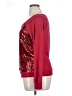 Bongo 100% Polyester Burgundy Long Sleeve Top Size XL - photo 5